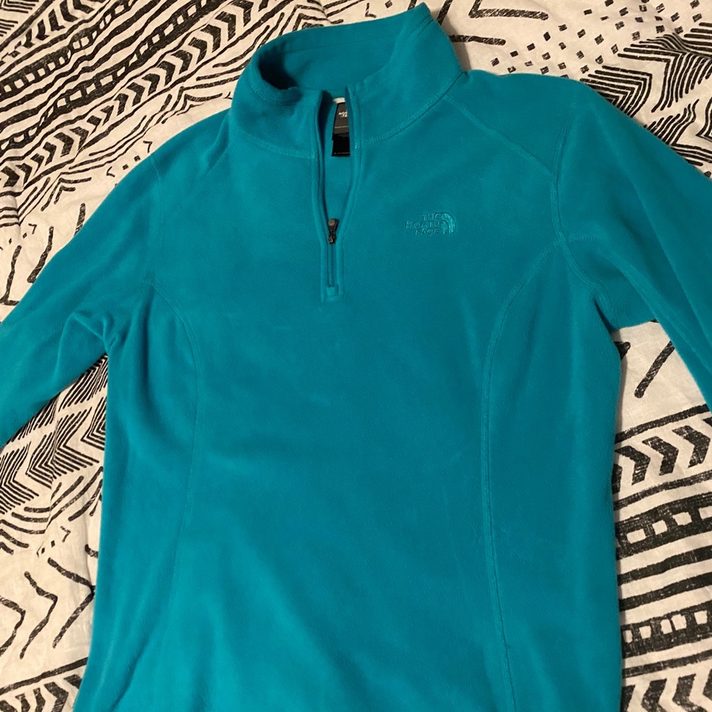 North Face half zip pullover fleece